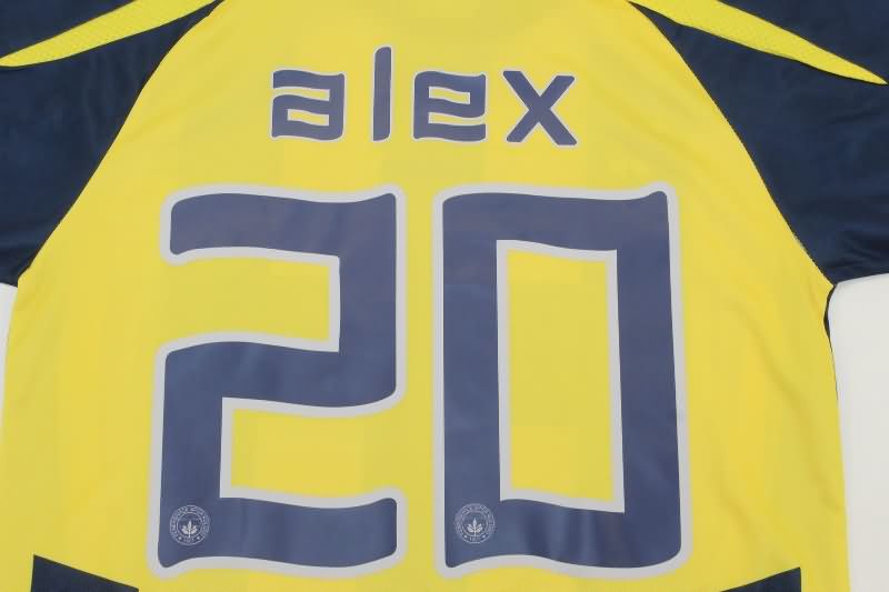 Thailand Quality(AAA) 2007/08 Fenerbahce Home Retro Soccer Jersey