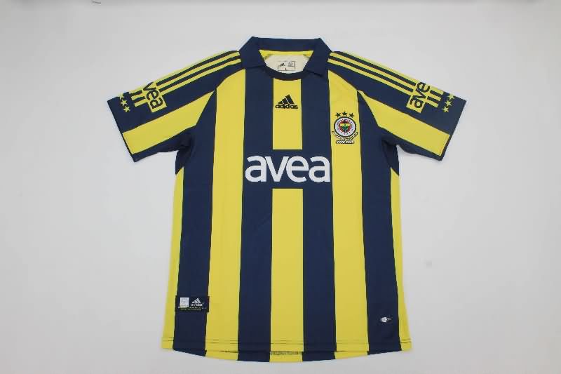 Thailand Quality(AAA) 2008/09 Fenerbahce Home Retro Soccer Jersey