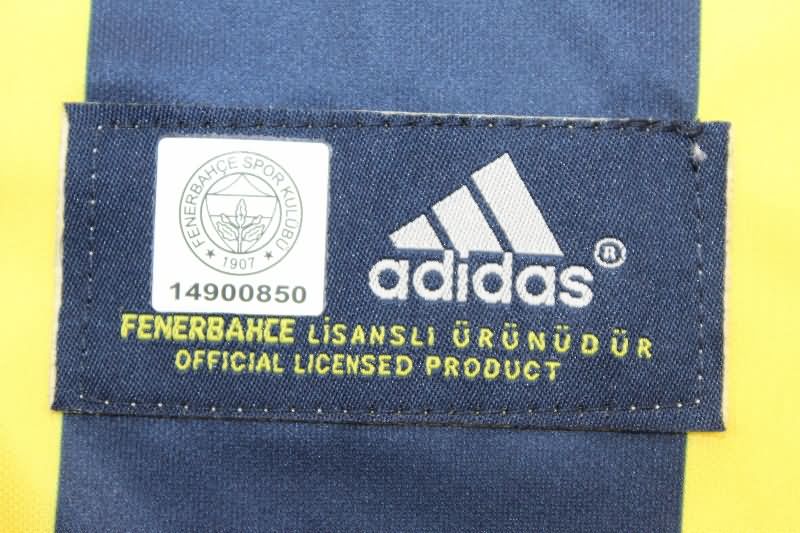 Thailand Quality(AAA) 2008/09 Fenerbahce Home Retro Soccer Jersey