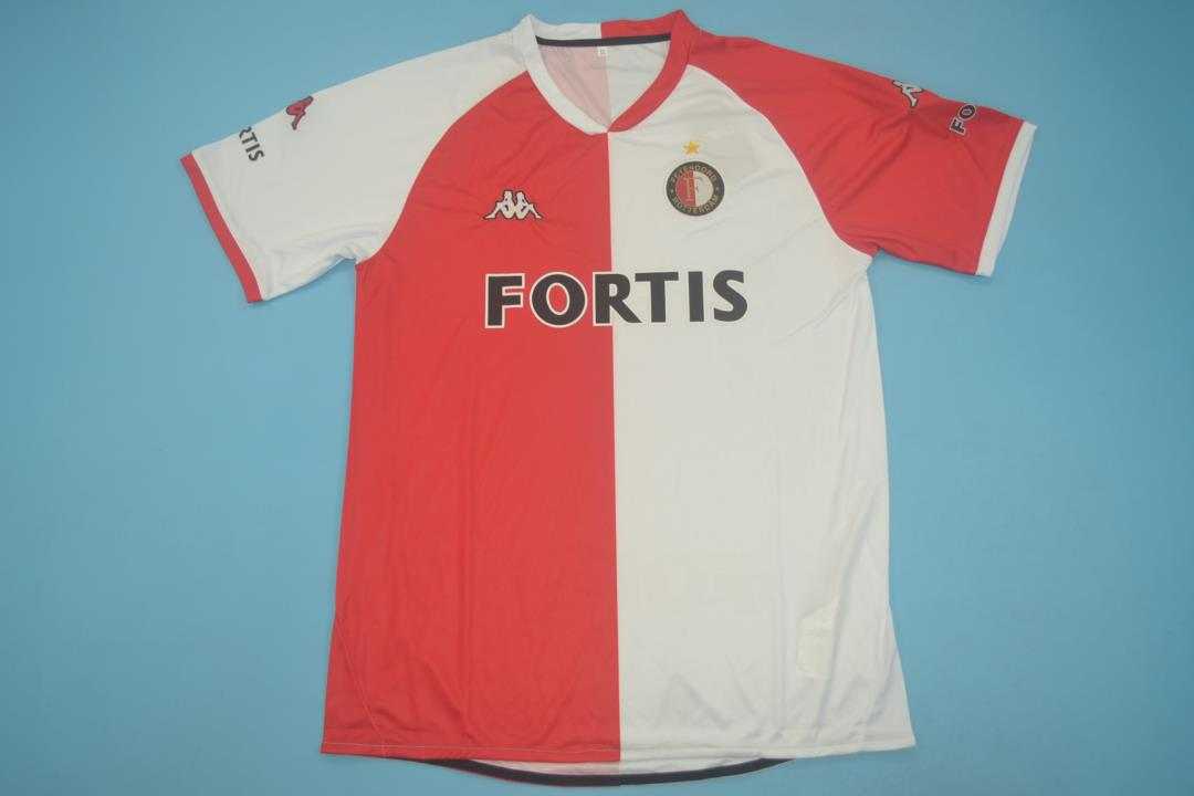 Thailand Quality(AAA) 2008 Feyenoord Home Retro Soccer Jersey