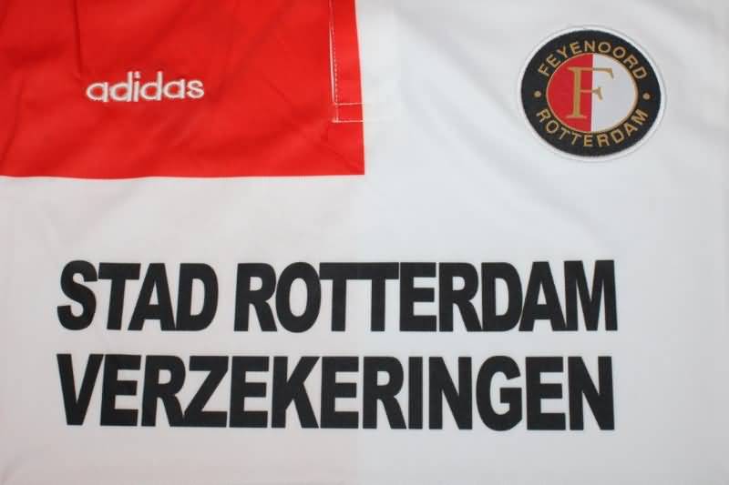 Thailand Quality(AAA) 1994/96 Feyenoord Home Retro Soccer Jersey