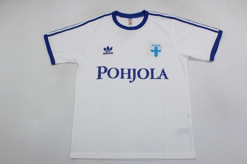 Thailand Quality(AAA) 1982 Finland Home Retro Soccer Jersey