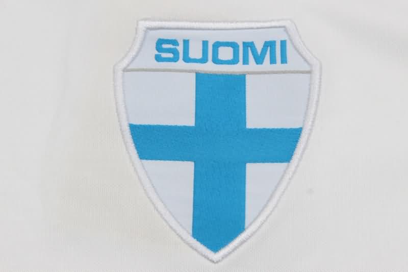 Thailand Quality(AAA) 1982 Finland Home Retro Soccer Jersey