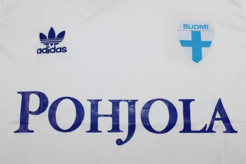 Thailand Quality(AAA) 1982 Finland Home Retro Soccer Jersey