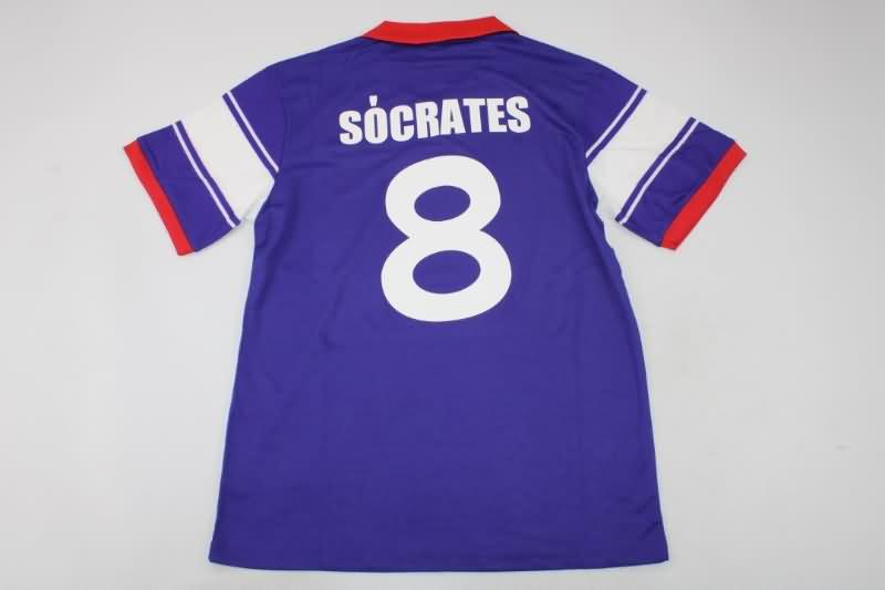 Thailand Quality(AAA) 1984/85 Fiorentina Retro Home Soccer Jersey