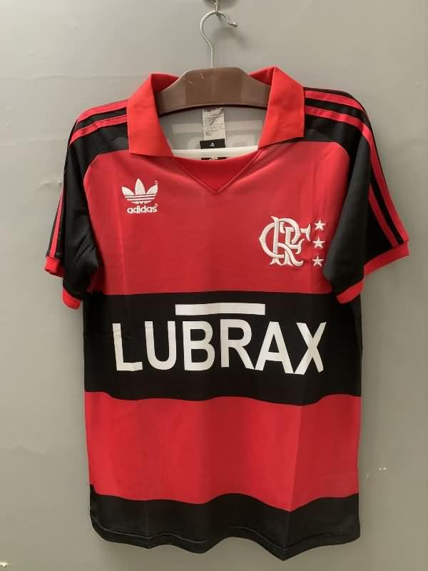 Thailand Quality(AAA) 1986 Flamengo Home Retro Soccer Jersey