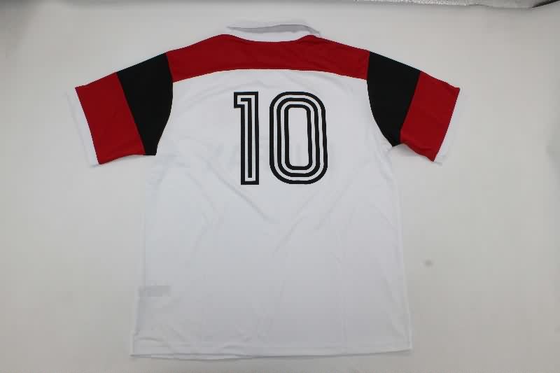 Thailand Quality(AAA) 1987 Flamengo Away Retro Soccer Jersey