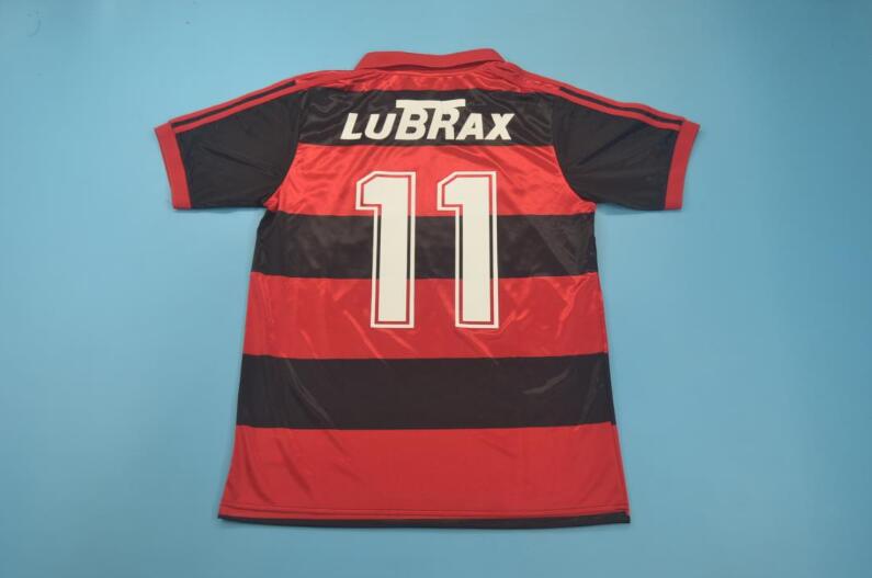 Thailand Quality(AAA) 1990 Flamengo Home Retro Soccer Jersey