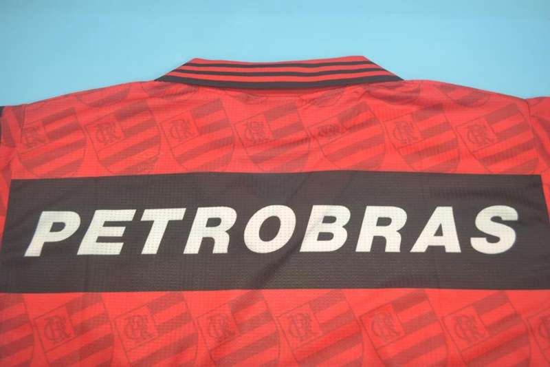 Thailand Quality(AAA) 1995 Flamengo Home Retro Soccer Jersey