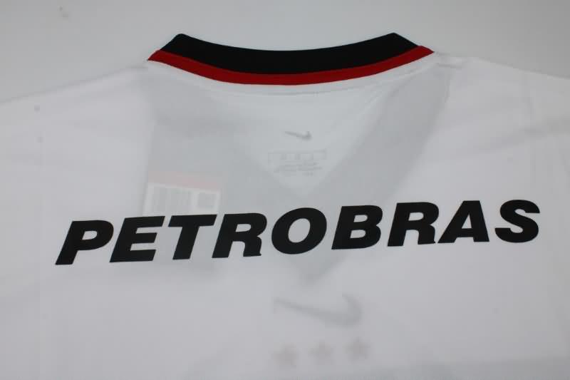 Thailand Quality(AAA) 2001 Flamengo Away Retro Soccer Jersey