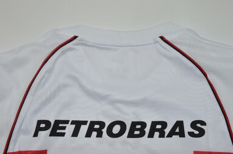 Thailand Quality(AAA) 2002 Flamengo Away Retro Soccer Jersey