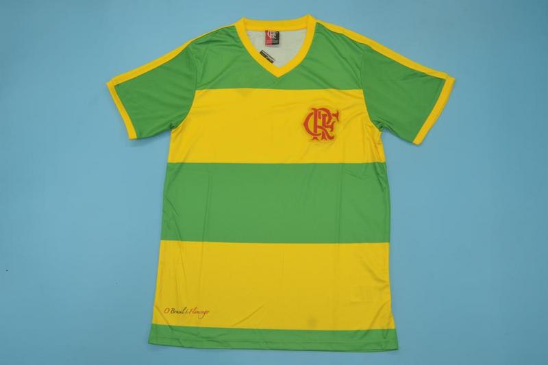Thailand Quality(AAA) 2004 Flamengo Away Retro Soccer Jersey