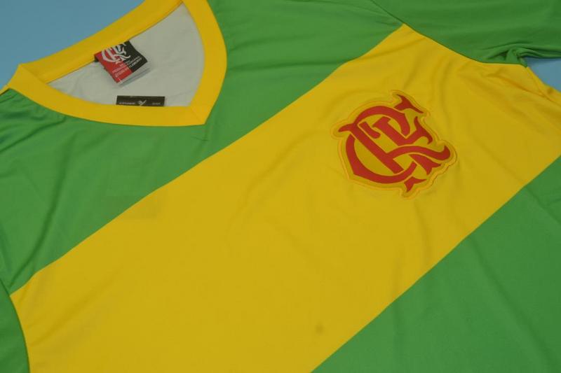 Thailand Quality(AAA) 2004 Flamengo Away Retro Soccer Jersey