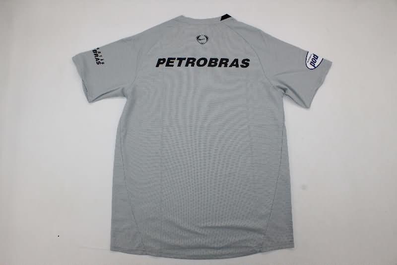 Thailand Quality(AAA) 2008 Flamengo Goalkeeper Grey Retro Soccer Jersey