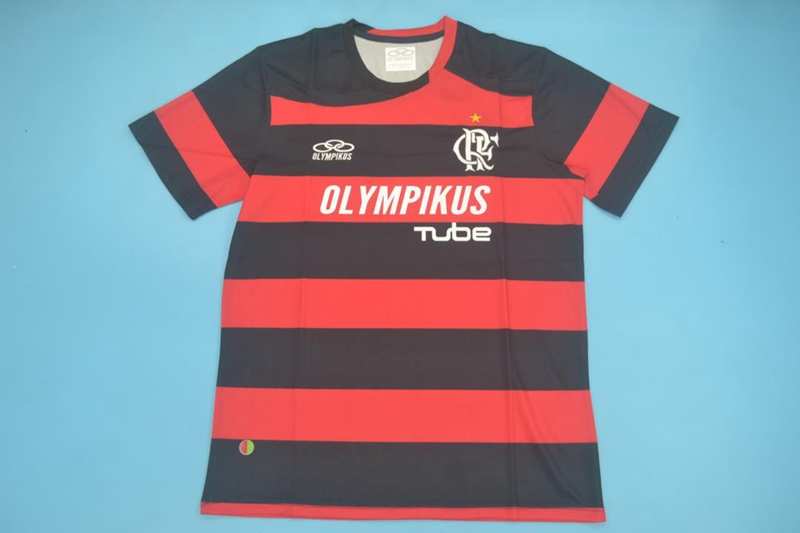 Thailand Quality(AAA) 2009 Flamengo Home Retro Soccer Jersey