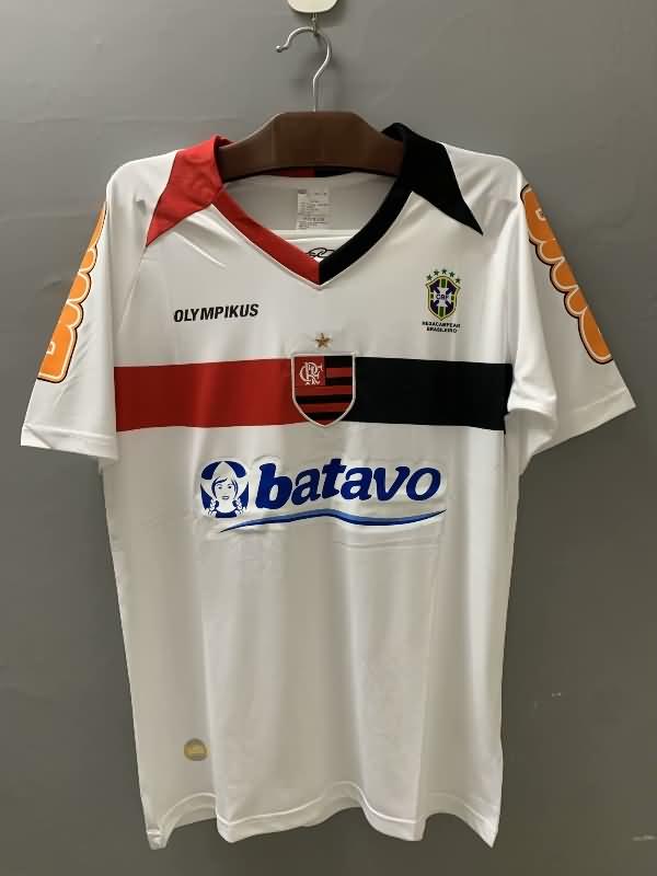 Thailand Quality(AAA) 2010 Flamengo Away Retro Soccer Jersey