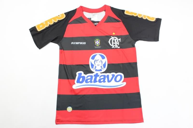 Thailand Quality(AAA) 2010 Flamengo Home Retro Soccer Jersey