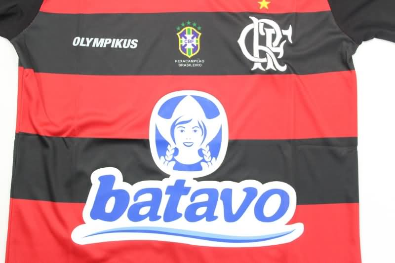 Thailand Quality(AAA) 2010 Flamengo Home Retro Soccer Jersey