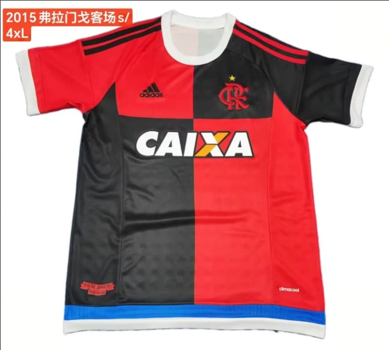 Thailand Quality(AAA) 2015 Flamengo Third Retro Soccer Jersey