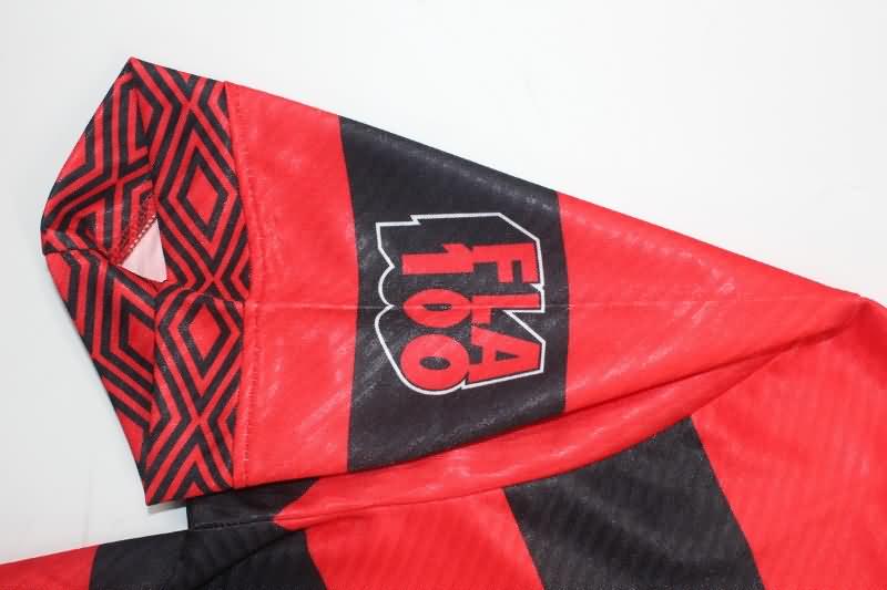 Thailand Quality(AAA) 1992/93 Flamengo Retro Home Soccer Jersey