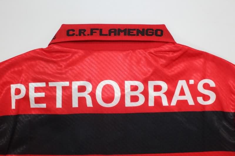 Thailand Quality(AAA) 1992/93 Flamengo Retro Home Soccer Jersey