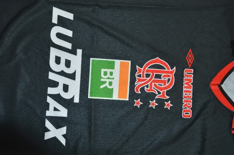 Thailand Quality(AAA) 1995/96 Flamengo Black Retro Soccer Jersey