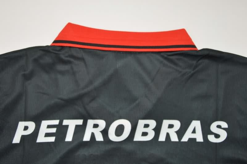 Thailand Quality(AAA) 1995/96 Flamengo Black Retro Soccer Jersey