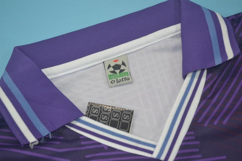 Thailand Quality(AAA) 1992/93 Fiorentina Home Retro Soccer Jersey