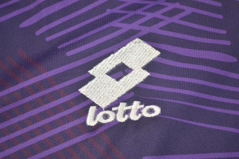 Thailand Quality(AAA) 1992/93 Fiorentina Home Retro Soccer Jersey