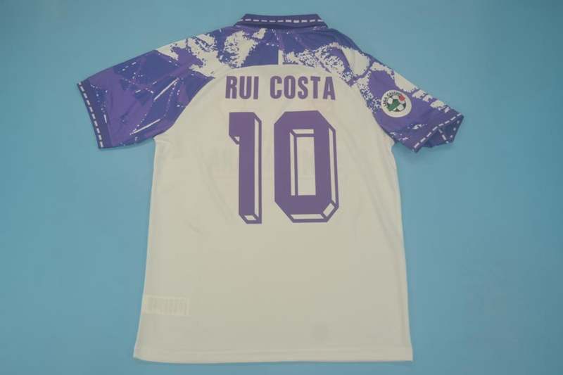 Thailand Quality(AAA) 1994/95 Fiorentina Away Retro Soccer Jersey