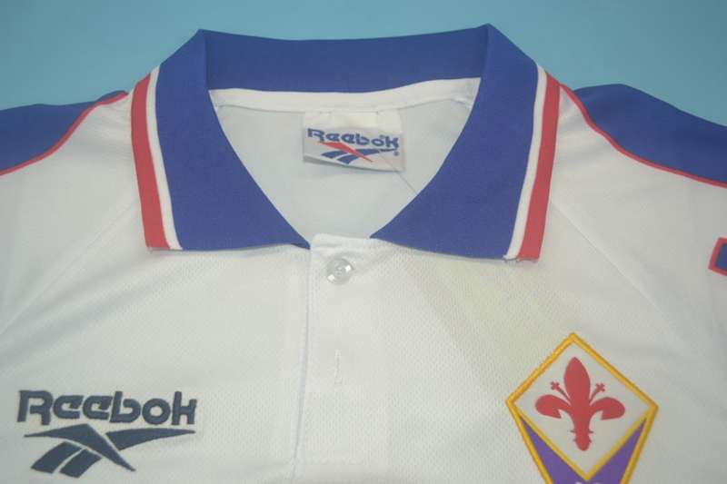 Thailand Quality(AAA) 1995/96 Fiorentina Away Retro Soccer Jersey