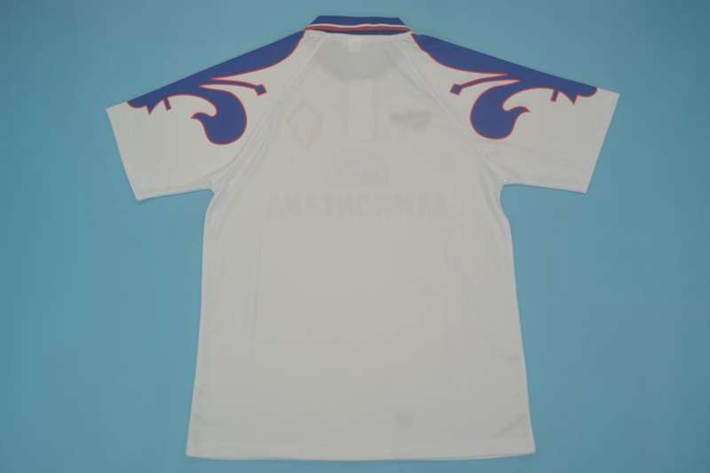 Thailand Quality(AAA) 1995/96 Fiorentina Away Retro Soccer Jersey