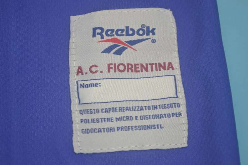 Thailand Quality(AAA) 1995/96 Fiorentina Home Retro Soccer Jersey