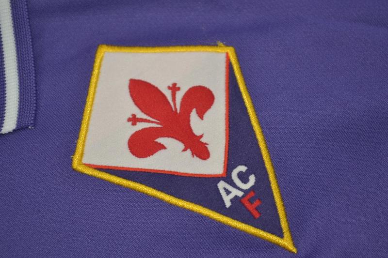 Thailand Quality(AAA) 1998/99 Fiorentina Home Retro Soccer Jersey