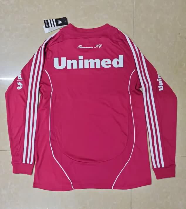 Thailand Quality(AAA) 2010 Fluminense Third Retro Long Sleeve Soccer Jersey