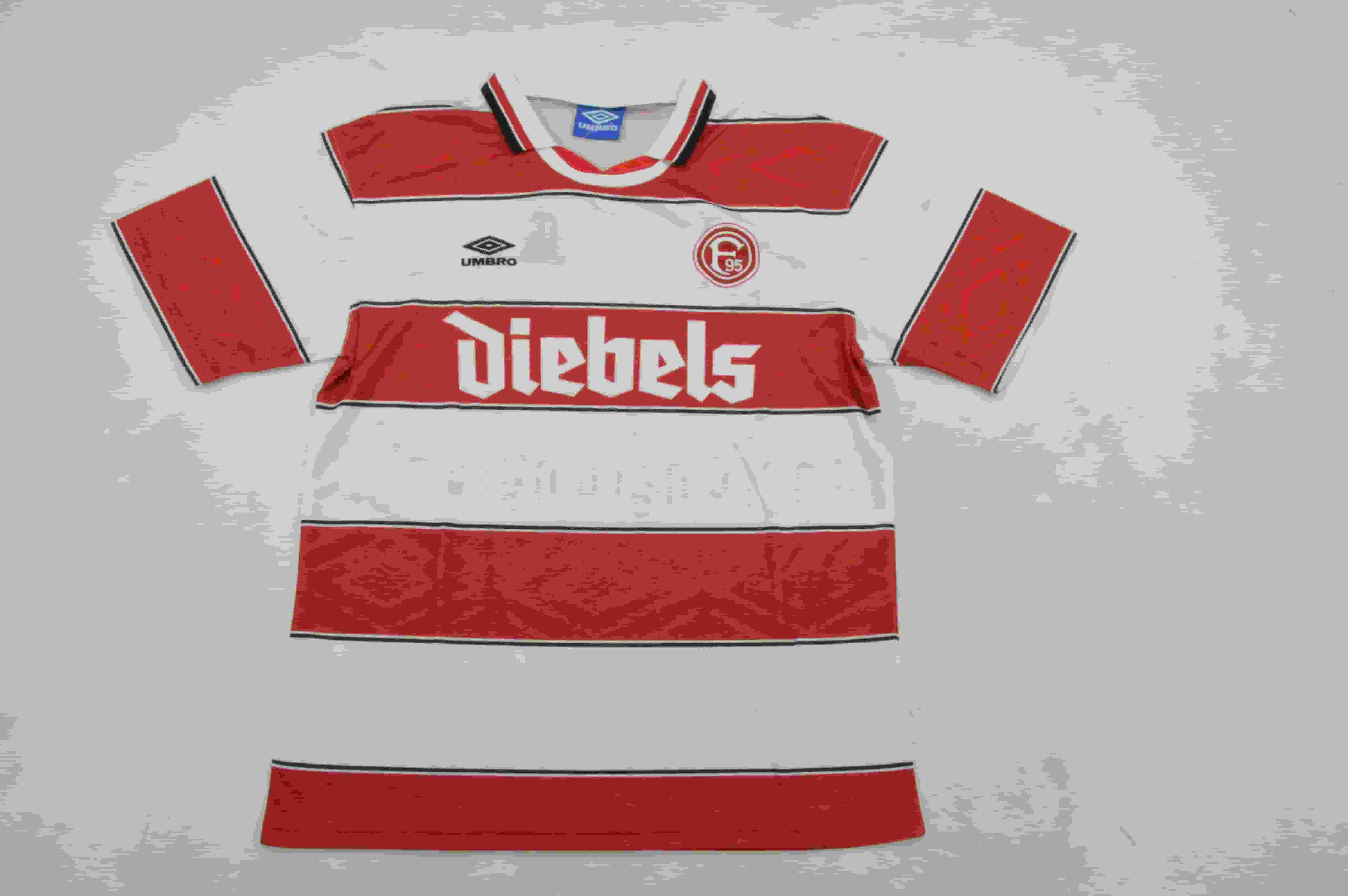 Thailand Quality(AAA) 1995/96 Fortuna Dusseldorf Home Retro Soccer Jersey Thailand Quality(AAA) 1995/96 Fortuna Dusseldorf Home Retro Soccer Jersey