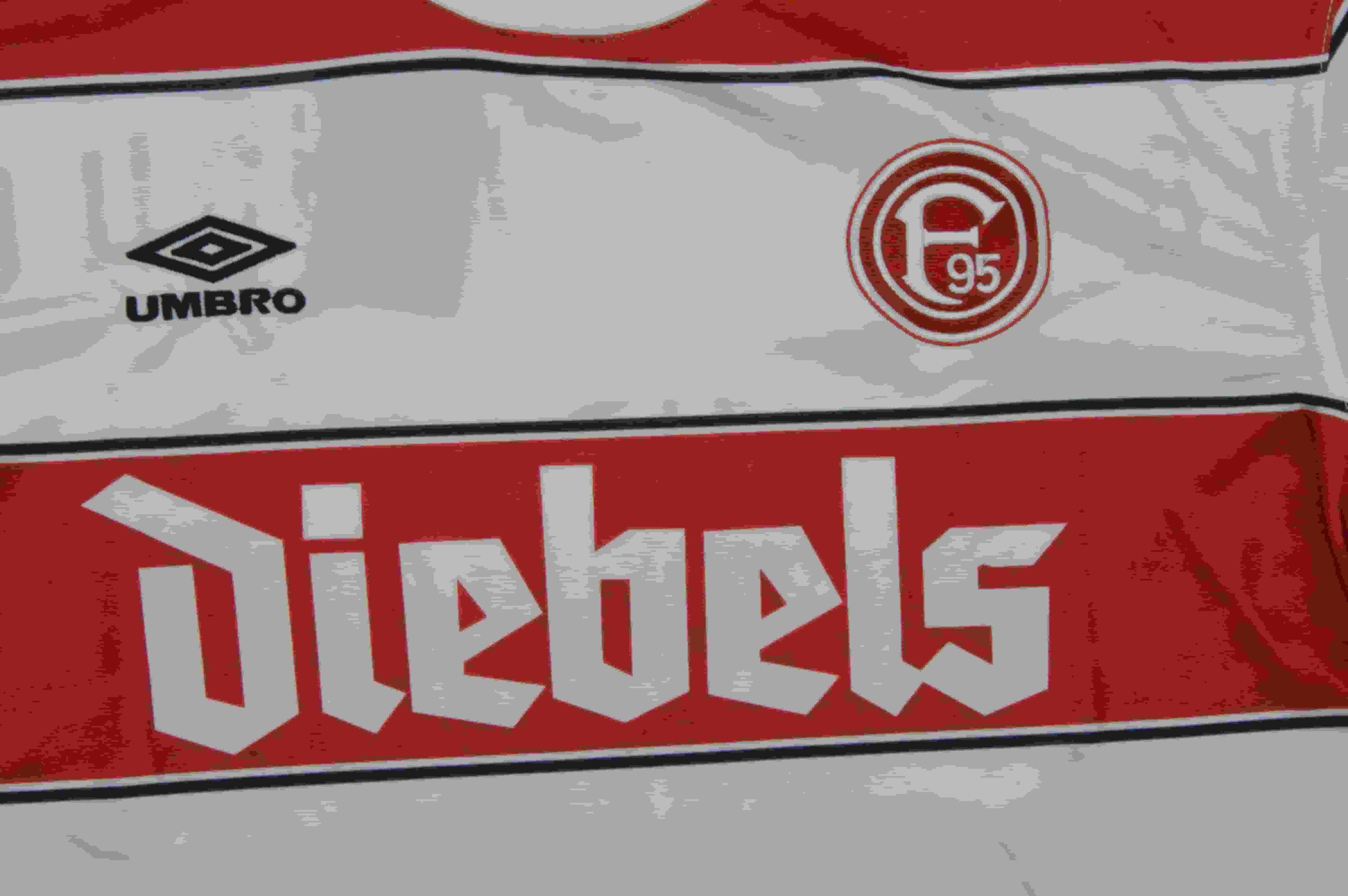 Thailand Quality(AAA) 1995/96 Fortuna Dusseldorf Home Retro Soccer Jersey