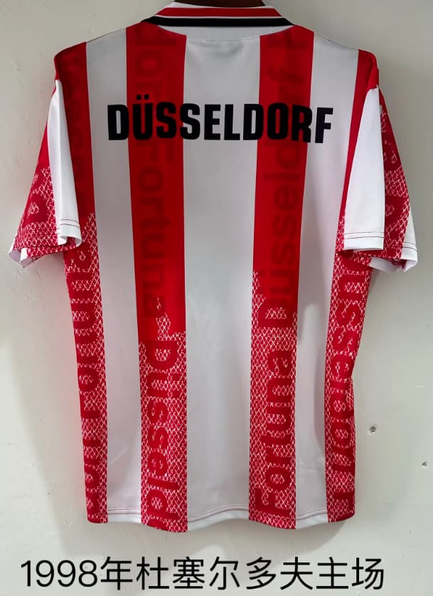 Thailand Quality(AAA) 1996/98 Fortuna Dusseldorf Home Retro Soccer Jersey