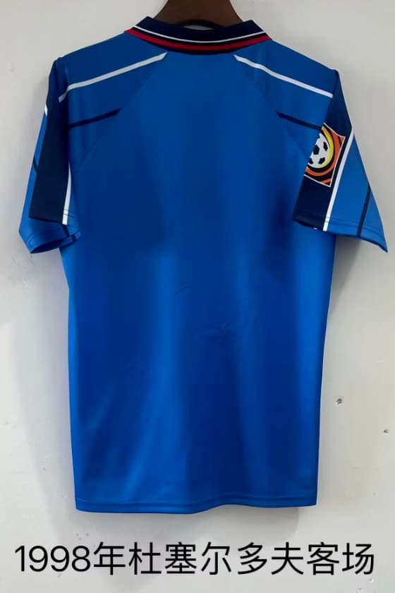 Thailand Quality(AAA) 1997/98 Fortuna Dusseldorf Away Retro Soccer Jersey
