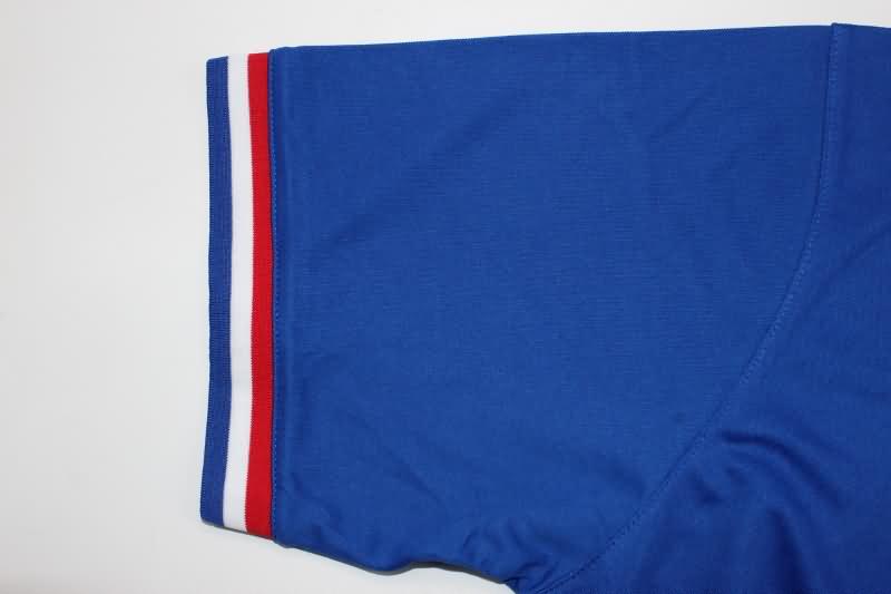 Thailand Quality(AAA) 1971 France Home Retro Soccer Jersey