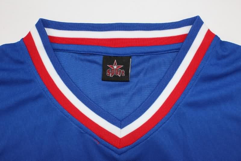 Thailand Quality(AAA) 1971 France Home Retro Soccer Jersey