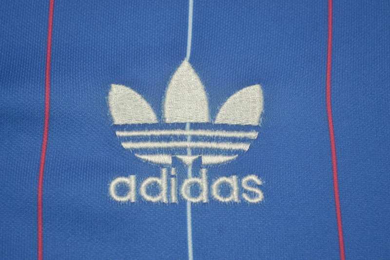 Thailand Quality(AAA) 1982 France Home Retro Soccer Jersey