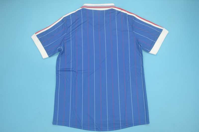 Thailand Quality(AAA) 1982 France Home Retro Soccer Jersey