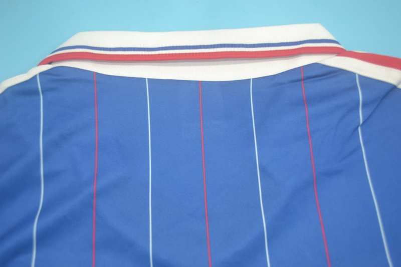 Thailand Quality(AAA) 1982 France Home Retro Soccer Jersey