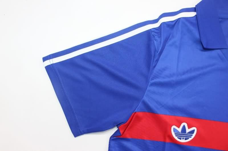 Thailand Quality(AAA) 1984 France Home Retro Soccer Jersey