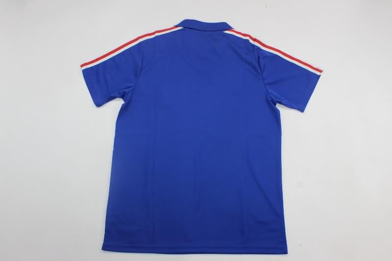 Thailand Quality(AAA) 1984 France Home Retro Soccer Jersey