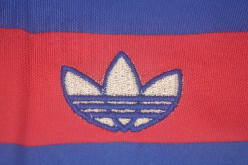 Thailand Quality(AAA) 1984 France Home Retro Soccer Jersey(L/S)
