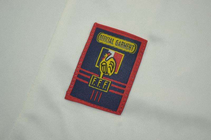 Thailand Quality(AAA) 1998 France Away Retro Soccer Jersey