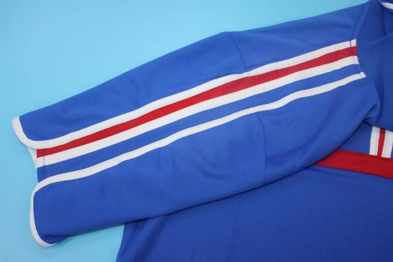 Thailand Quality(AAA) 2000 France Home Retro Soccer Jersey