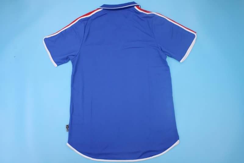 Thailand Quality(AAA) 2000 France Home Retro Soccer Jersey